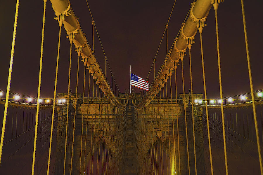 Old Glory Photograph by Theodore Jones