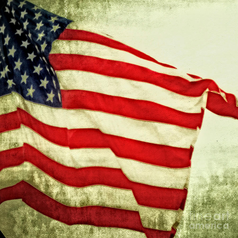 Old Glory - Vintage Flag Photograph by Eva Thomas - Fine Art America