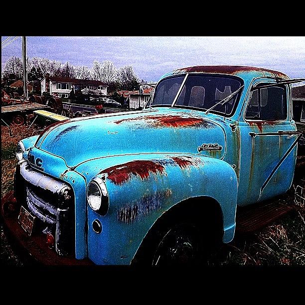 Old  Gmc Farm Truck Photograph by Rita Frederick