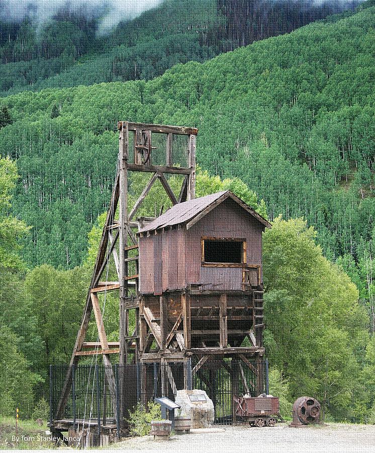 Old Gold Mine At Rico Colorado Photograph by Tom Janca