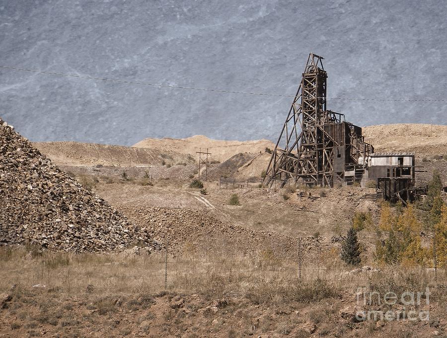 Old Gold Mine Digital Art by Michelle Frizzell-Thompson