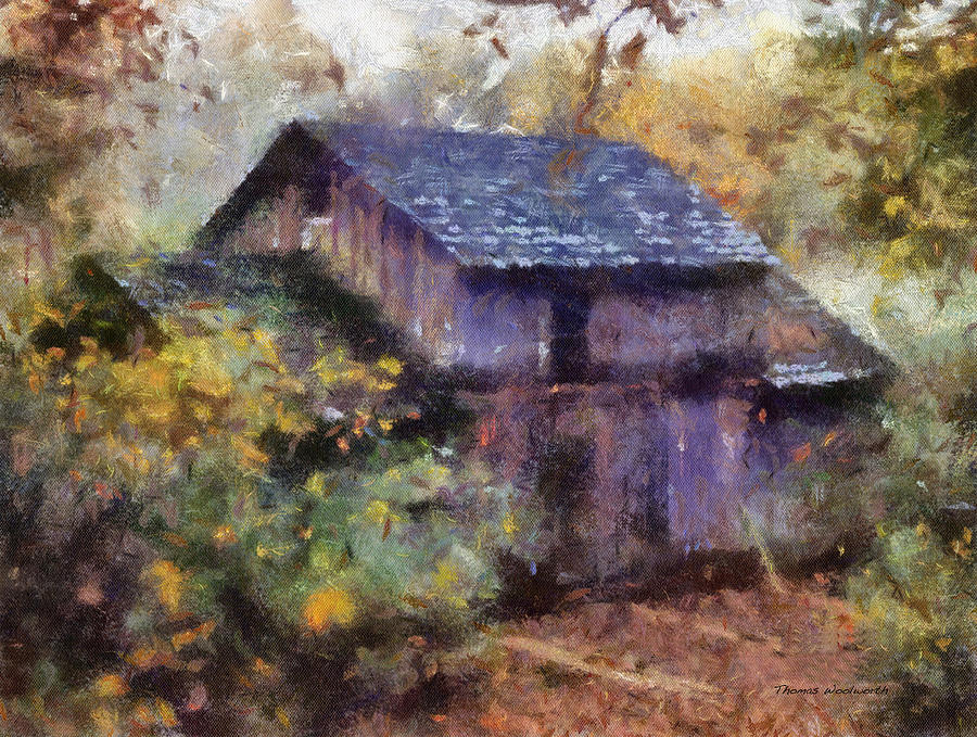 Old Grist Mill 02 Photo Art Photograph by Thomas Woolworth