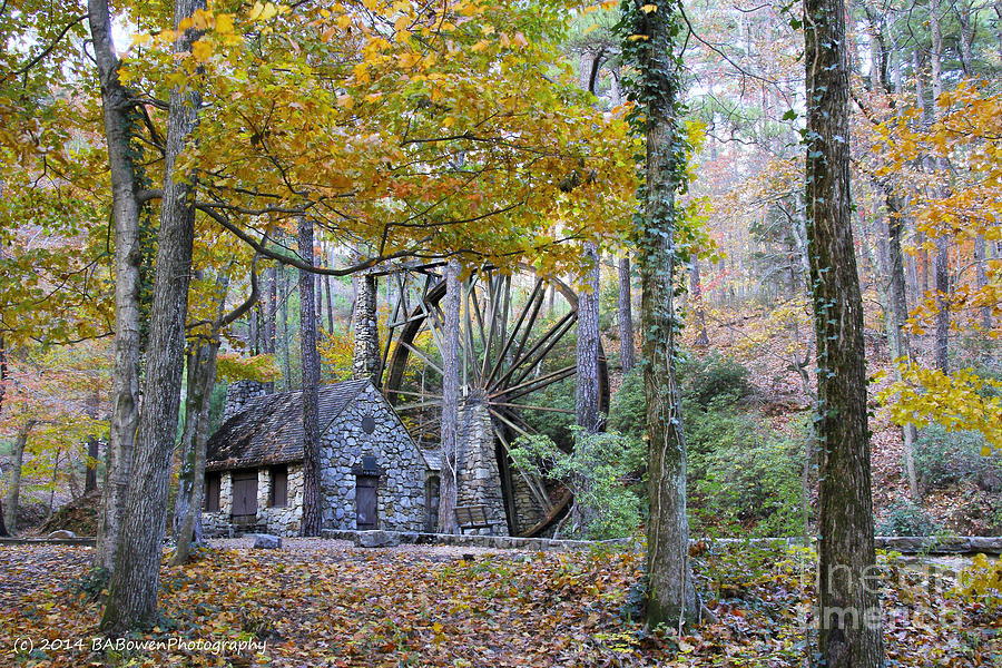 Old Grist Mill 3 Photograph by Barbara Bowen