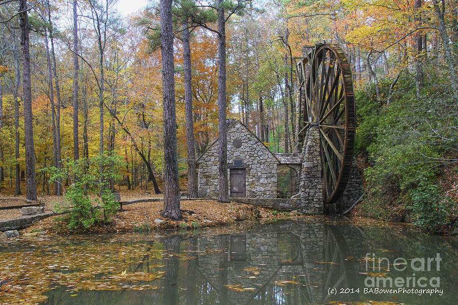 Old Grist Mill 4 Photograph by Barbara Bowen