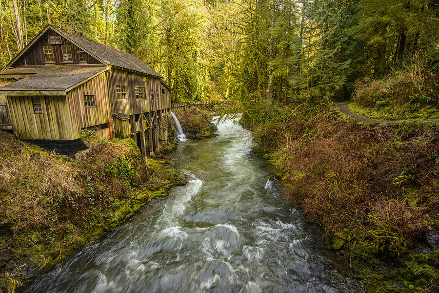 Old Grist Mill Photograph By Glen Wilkerson