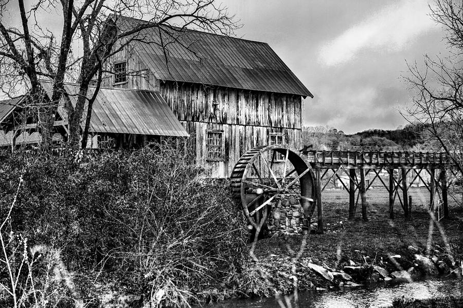 Old Grist Mill Photograph by Greg Sharpe