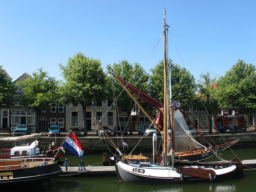 Old Harbour of Zierikzee  Photograph by Gerry Bates