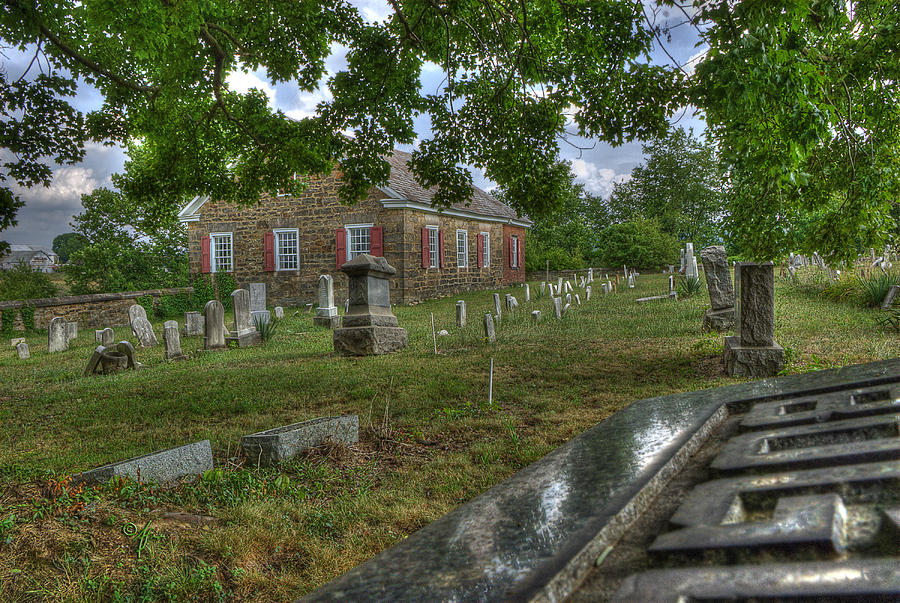 Old Harmony Cemetery Photograph by Arthur Fix