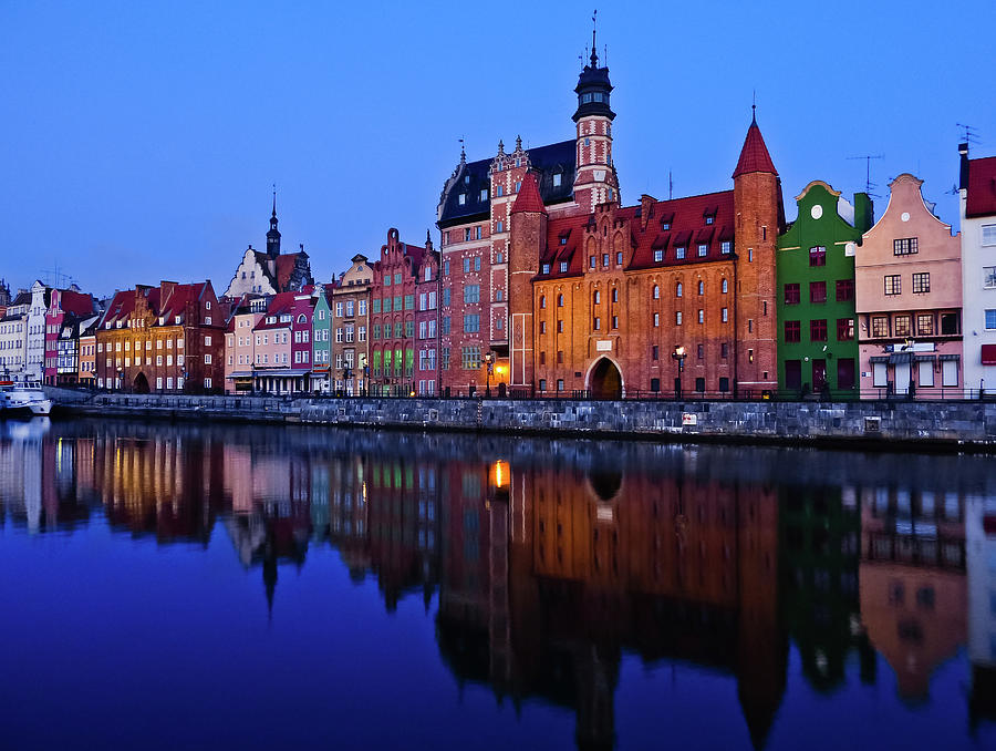 Old Historic City Of Gdansk Photograph by Frans Sellies