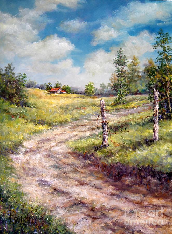 Old Home Place Painting by Virginia Potter