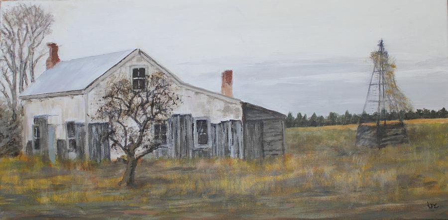 Landscape Painting - Old House 2 by Humphrey Carter