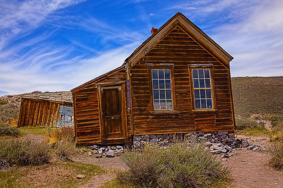 Architecture Photograph - Old House Bodie by Garry Gay