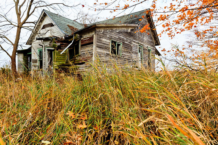 Old House in Decay Photograph by Ben Graham