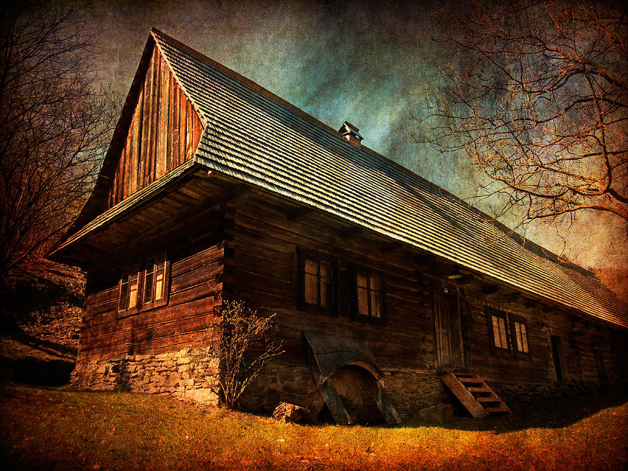 Old House Listens Photograph by Roman Solar