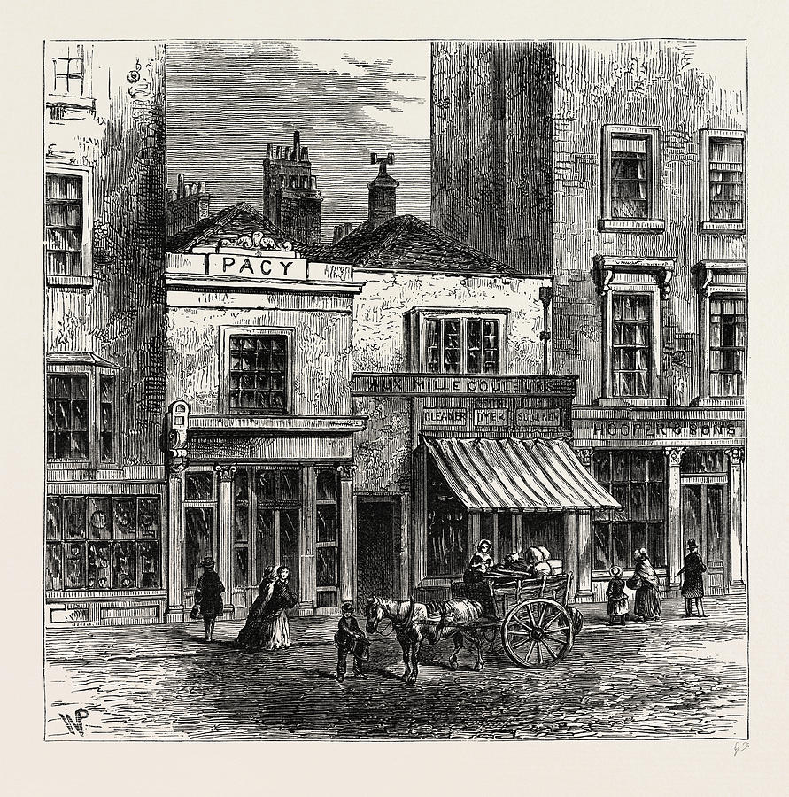 Old Houses, Holborn Drawing by Litz Collection - Fine Art America