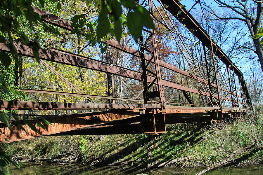 Old Iron Bridge Photograph by Jim Ferrier - Fine Art America