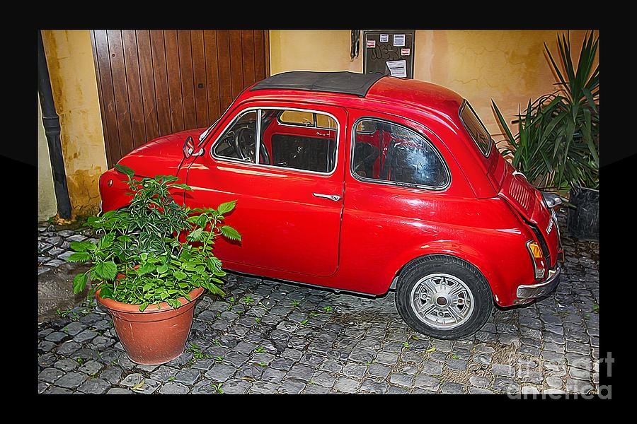 Old Italian Car FIAT 500  Photograph by Stefano Senise