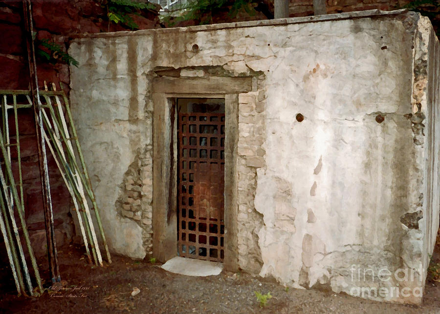 Old Jerome Jail 1993 Photograph by Connie Fox