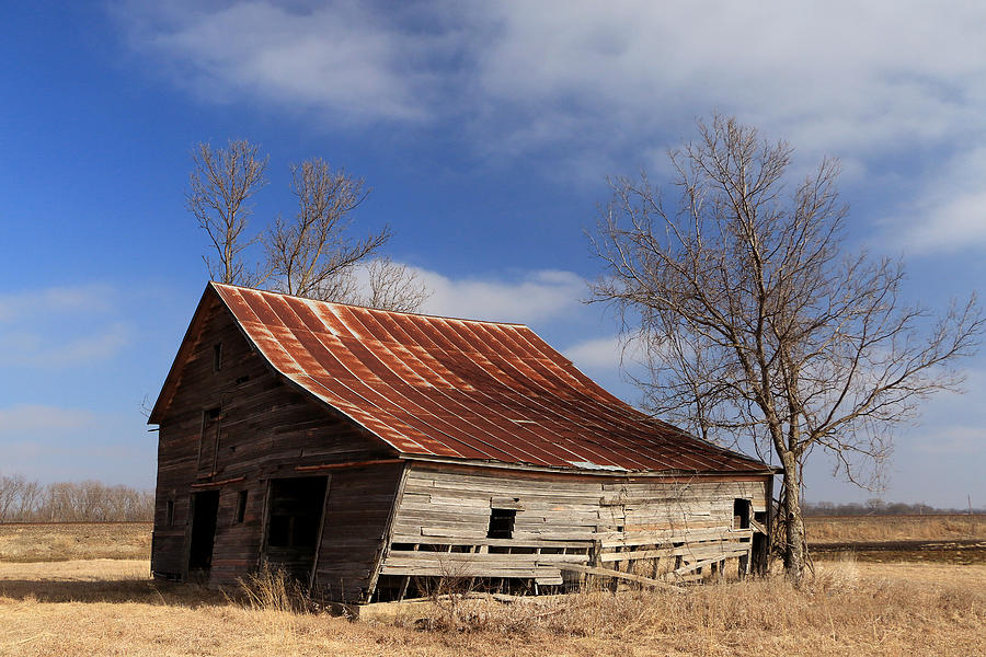 Old Kansas Barn Photograph by Christopher McKenzie