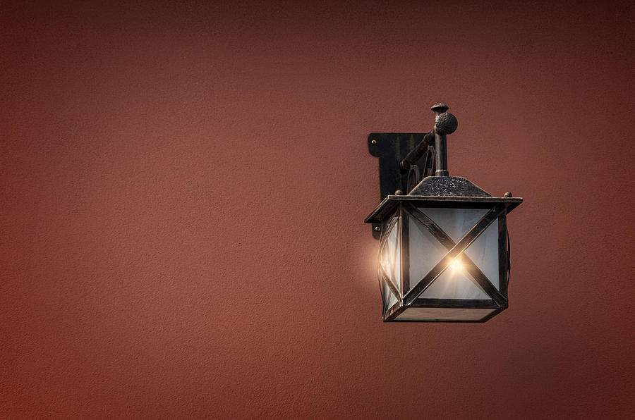 Old Lamp Photograph by Paulo Goncalves