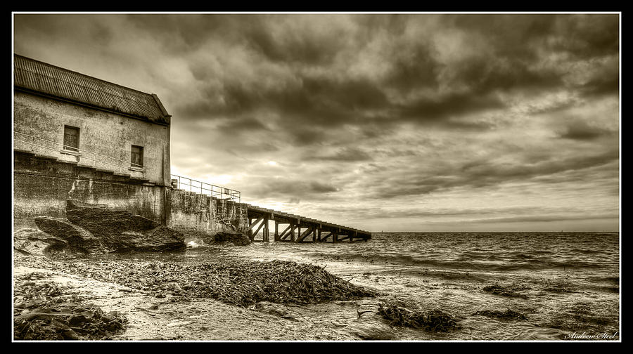 Boat Photograph - Old Lifeboat House by Andrew Steel