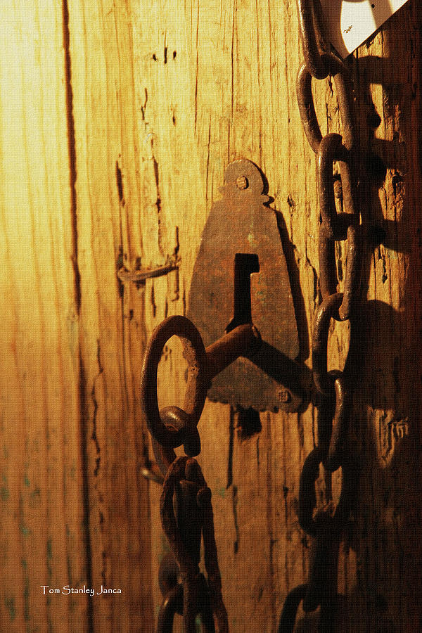 Old Lock And Key Photograph by Tom Janca