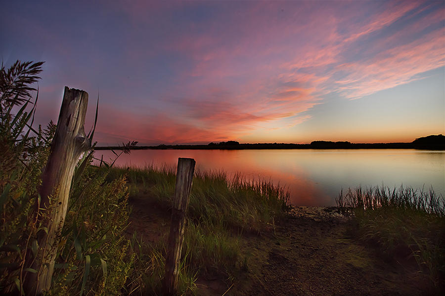 Old Lyme Sunset Photograph by Jonathan Steele - Fine Art America