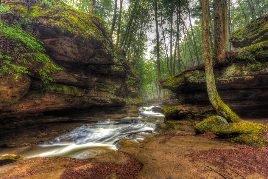 Landscape Photograph - Old Mans Cave by Keith Allen