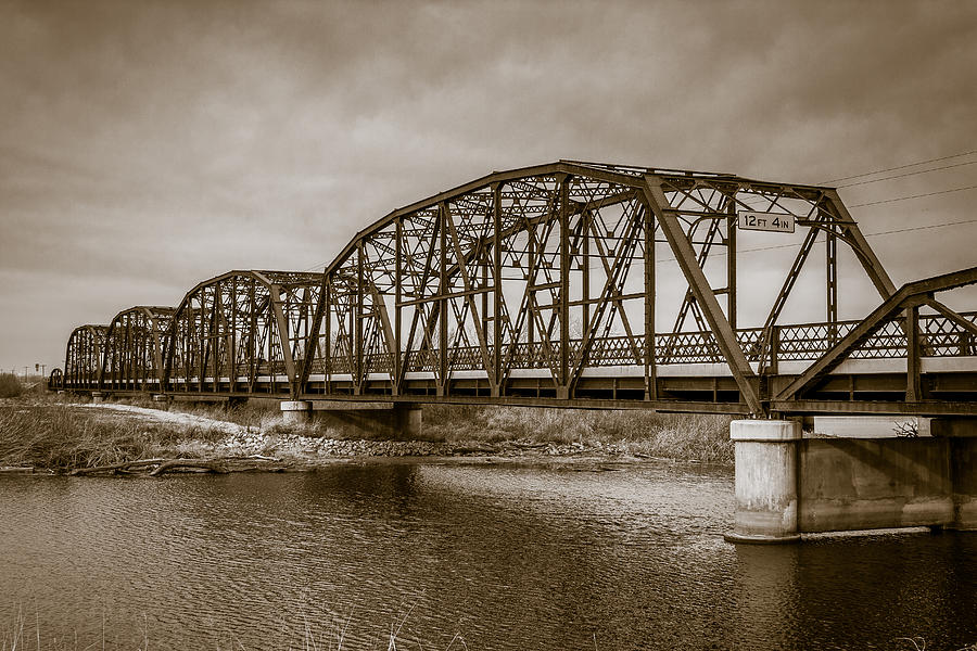 Old Metal Bridge Photograph by Doug Long
