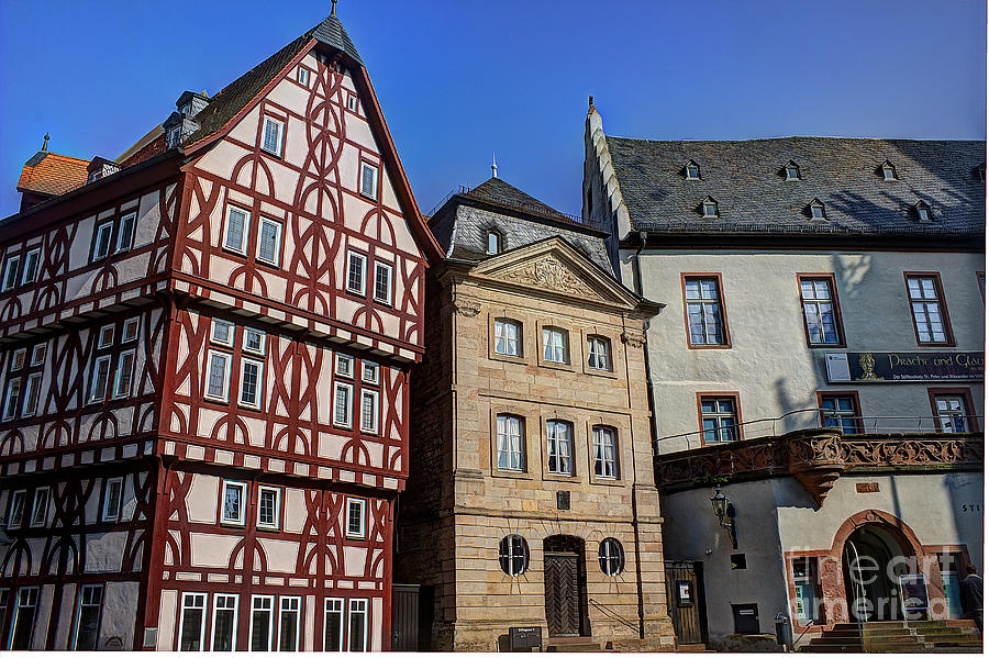 Old Michelstadt Germany  Photograph by Morgan Wright