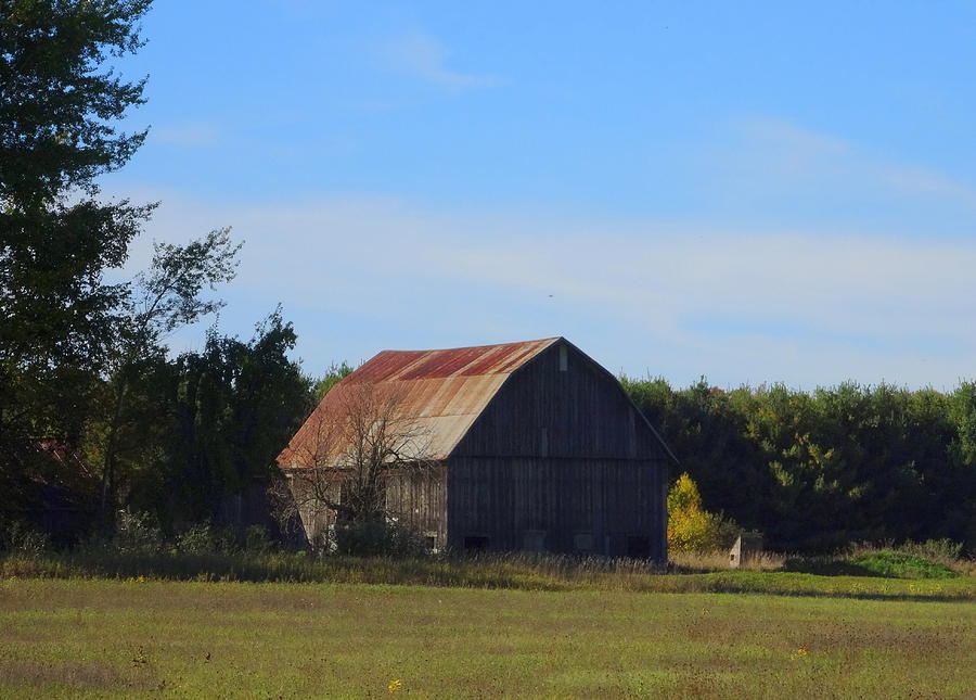 Old Michigan Barn Photograph by Kathleen Luther