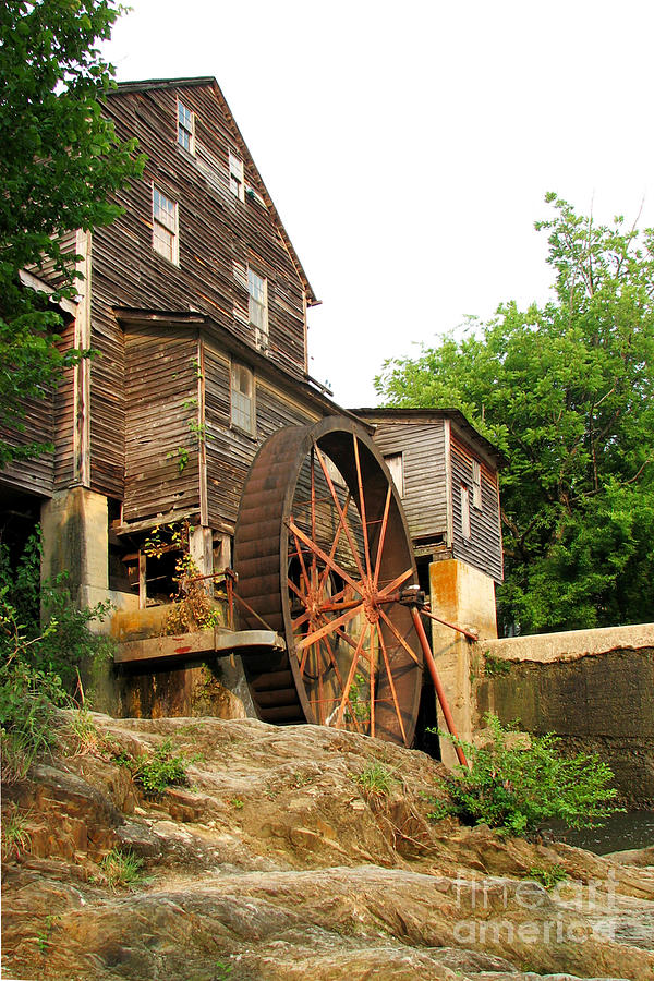 Old Mill Photograph by Teri Atkins Brown