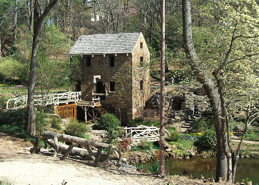 Old Mill in Arkansas Photograph by Karen Beasley - Fine Art America