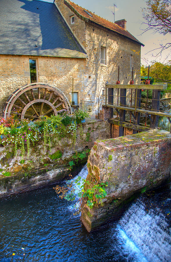 Old Mill In Bayeux Photograph by W Chris Fooshee