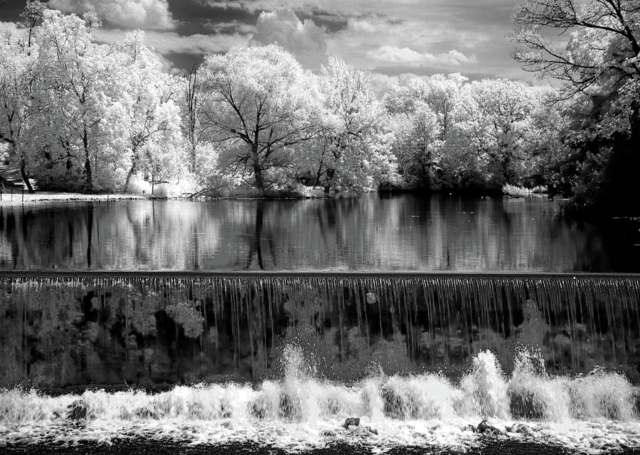 Old Mill Pond in Infrared Photograph by Paul W Faust -  Impressions of Light
