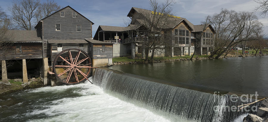Old Mill Restaurant Pano Photograph by Ules Barnwell