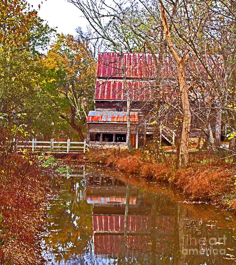 Old Mill Photograph by Sandra Clark