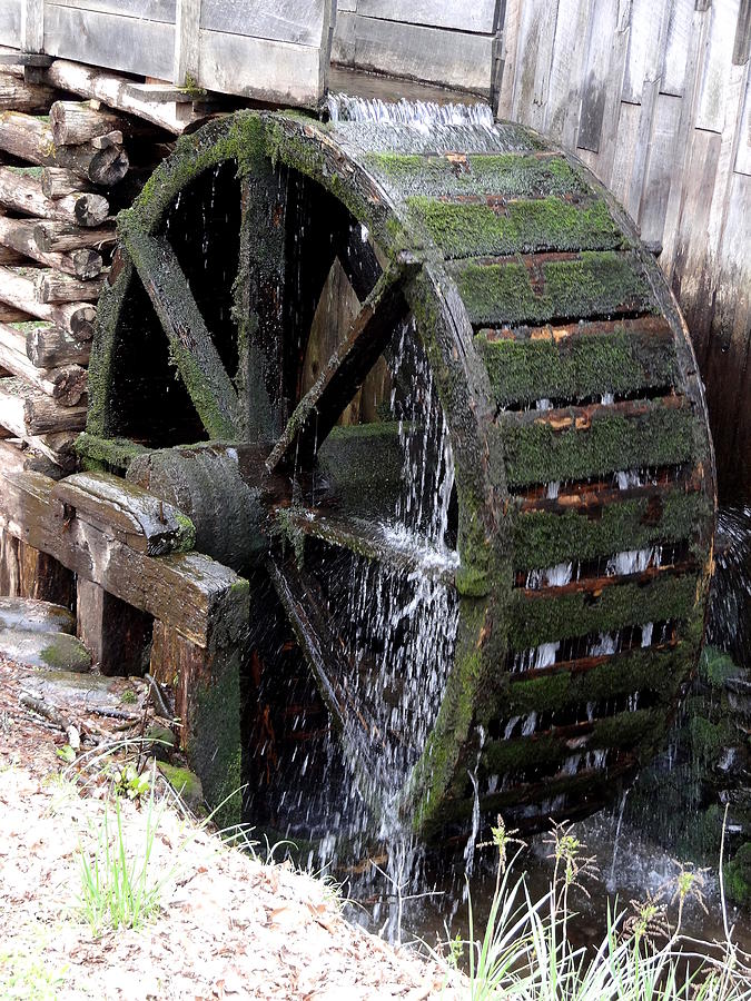 Old Mill Waterwheel at Cades Cove in TN Photograph by Rick Rosenshein ...