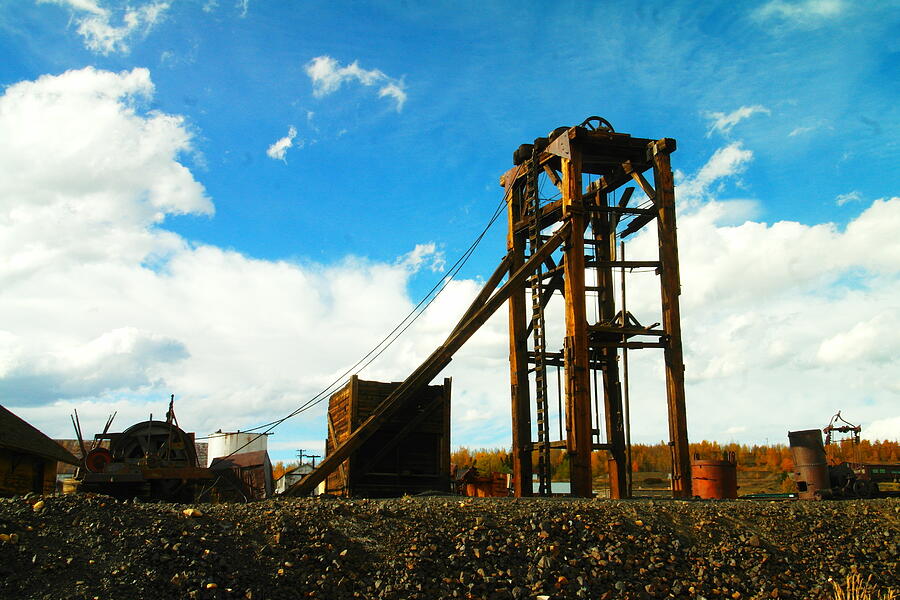 Architecture Photograph - Old mine in Leadville Colorado by Jeff Swan