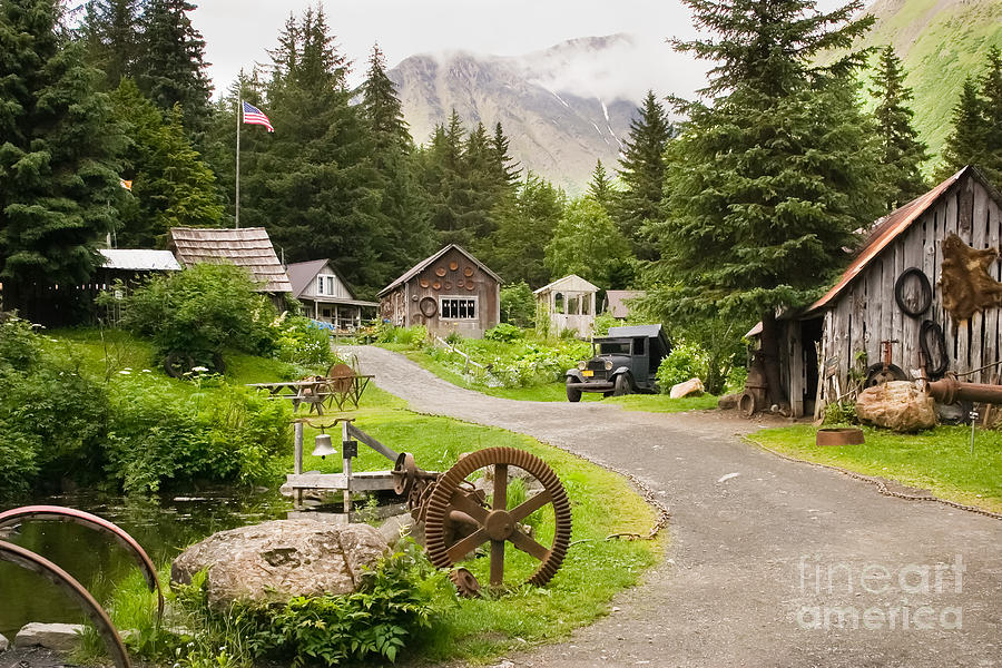 Old Mining Alaskan Town Photograph by Richard Smith