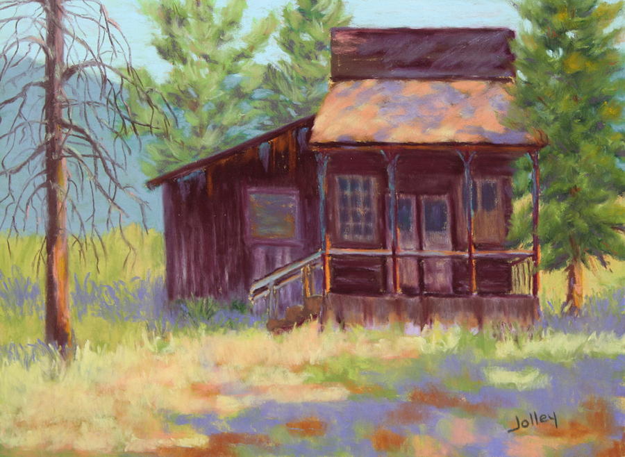 Old Mining Store Painting by Nancy Jolley
