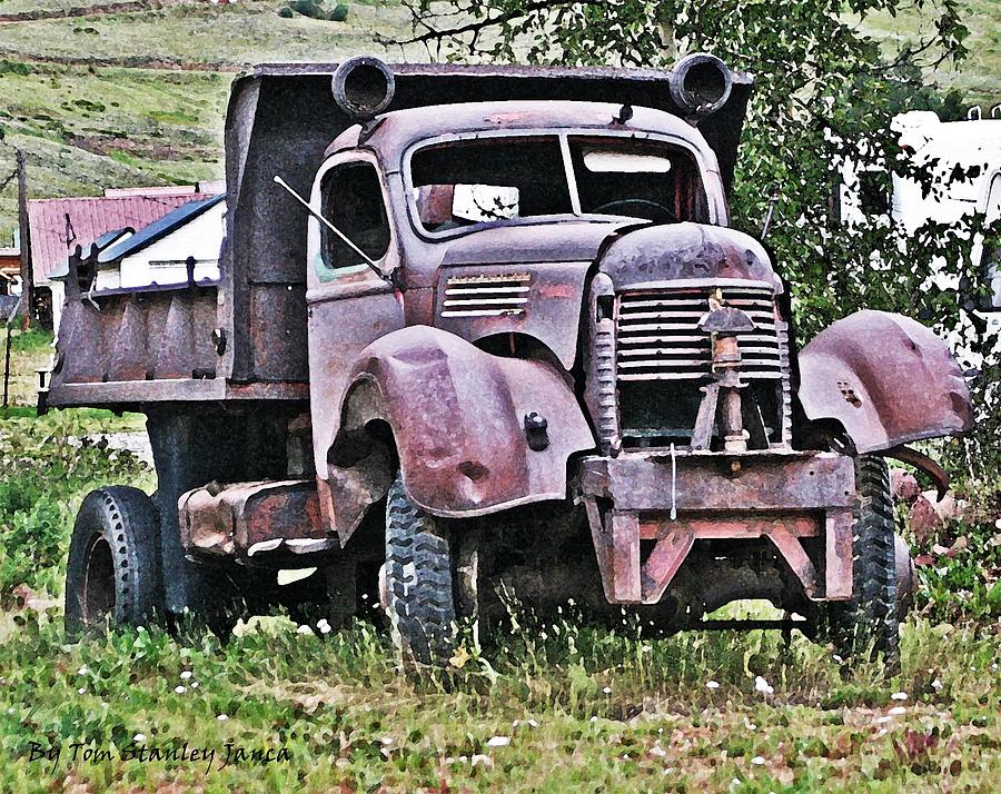 Old Mining Truck Silverton Colorado Photograph by Tom Janca