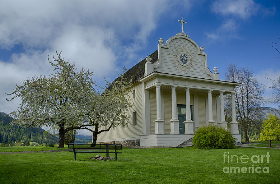 Old Mission Spring Photograph by Idaho Scenic Images Linda Lantzy