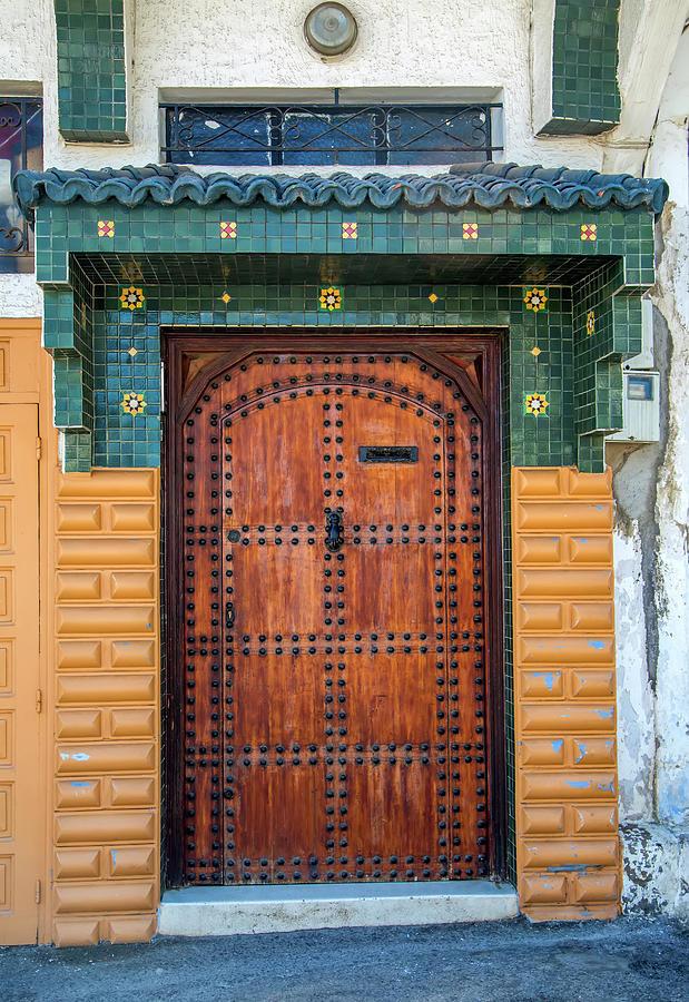 Old Moroccan Door Photograph by Boggy22
