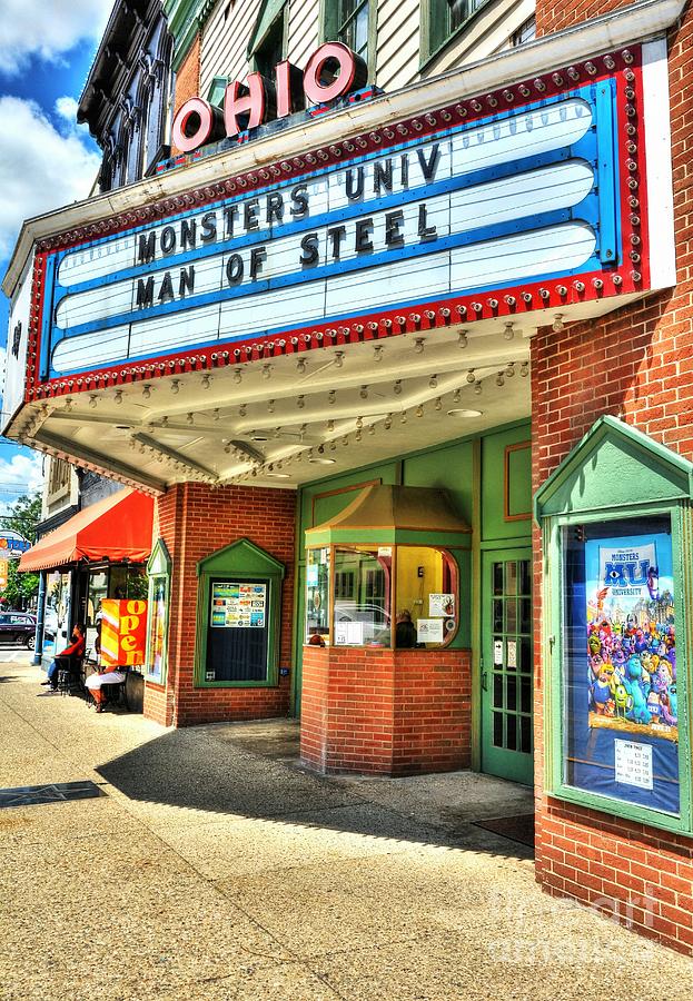 Old Movie Theater Photograph by Mel Steinhauer