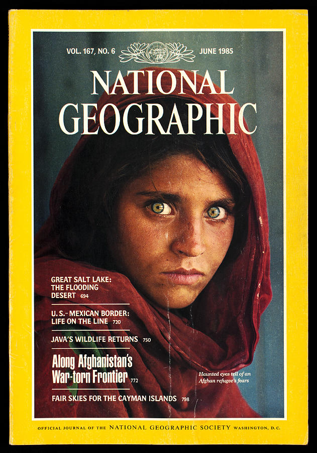 Old National Geographic Magazine 1 Photograph by Samir Hanusa - Pixels