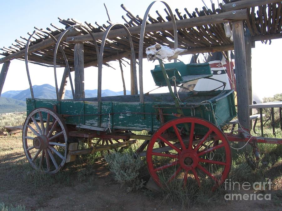 Old Native American Wagon Photograph by Dora Sofia Caputo