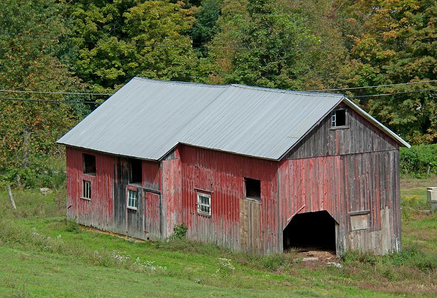 Old New England Barn - Guilford Vermont Photograph by John Black