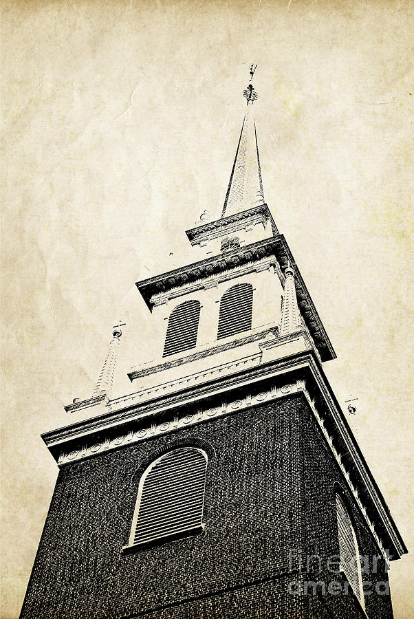 Old North Church in Boston 2 Photograph by Elena Elisseeva