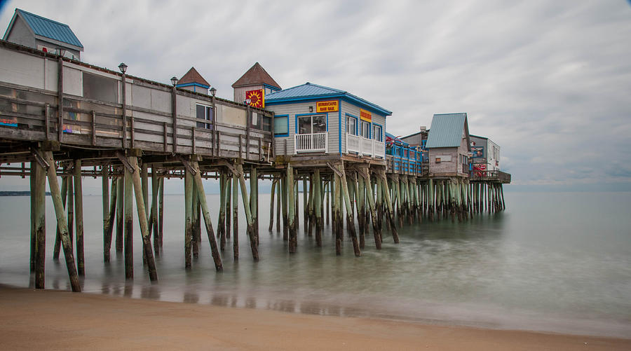 Old Orchard Beach Photograph by Guy Whiteley